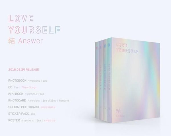 BTS - REPACKAGE ALBUM LOVE YOURSELF 結 ANSWER For Cheap - Image 2