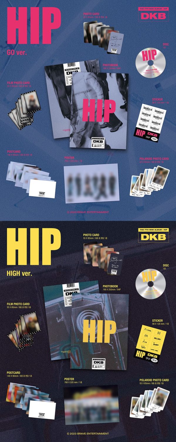 DKB - HIP 7TH MINI ALBUM Cheap - Image 4