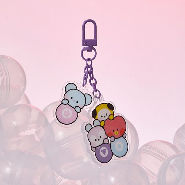 BT21 - MININI LUCKY GATCHA ACRYLIC KEYRING For Cheap - Image 2