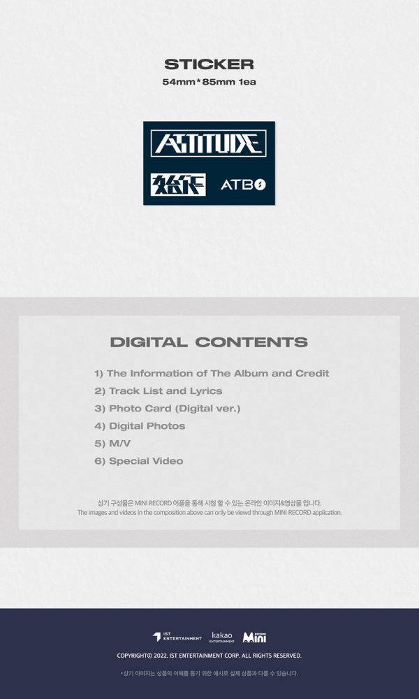ATBO - THE BEGINNING 始作 MIND PLATFORM VER. 2ND MINI ALBUM Online Sale - Image 4