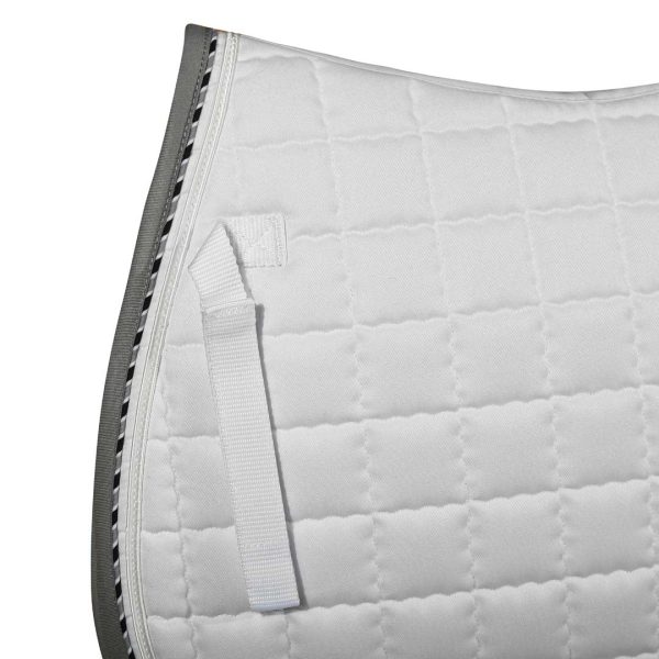 Equine Couture Coolmax Plush White Saddle Pad Online - Image 3