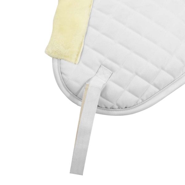 Equine Couture Hi Wither Sherpa Fleece Half pad Sale - Image 2