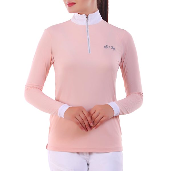 Equine Couture Ladies Icefil Sun Shirt For Cheap - Image 3