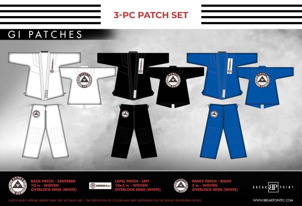 Moreno BJJ Sewing Set - 3 #1278 For Sale