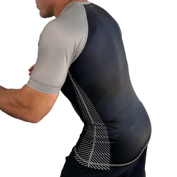 Choson Academy of Full Circle All Black Ranked KIDS Short Sleeve Rash Guards #544 Discount - Image 5