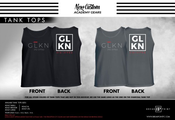 Gracie Lake Norman Academy Tank Tops #1330 A Online Sale