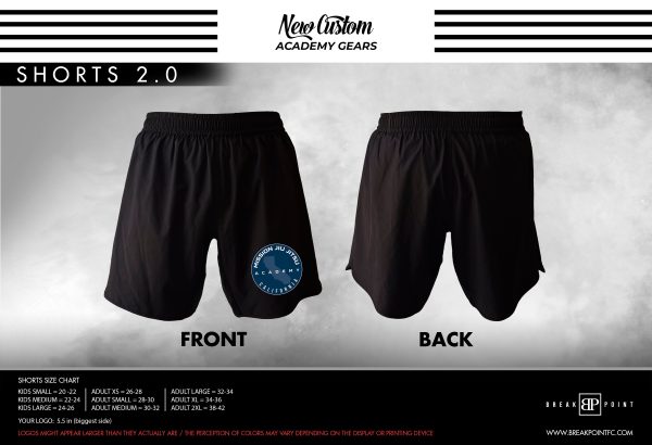 Vit Sports All Black Custom Shorts 2.0 #1048 B For Cheap