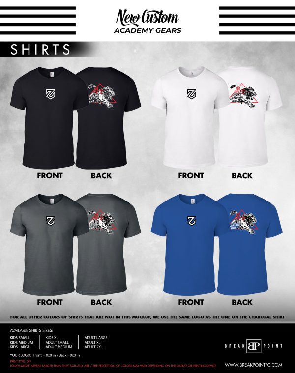 Clarion MMA Next Level Academy Shirts #1293 E Discount