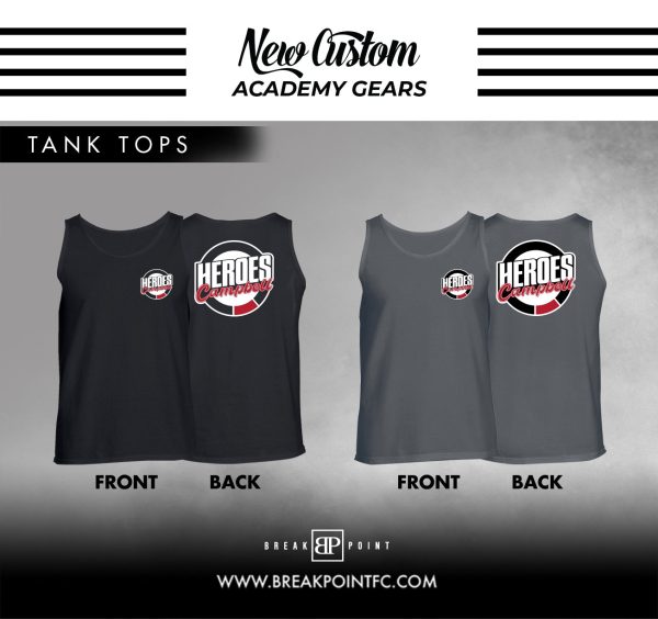 Heroes Martial Arts Academy Tank Tops #1304 A Supply