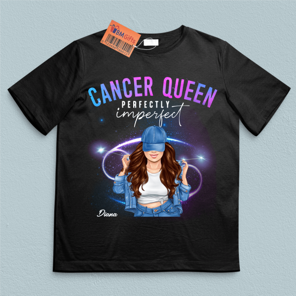 Perfectly Imperfect Zodiac Personalized Shirt, Personalized Zodiac Sign Astrology Gifts for Her - TS810PS01 Hot on Sale - Image 5